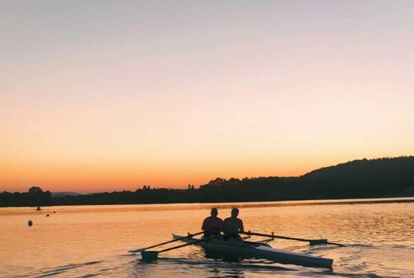 aviron séance mercredi soir couleur magie glisse